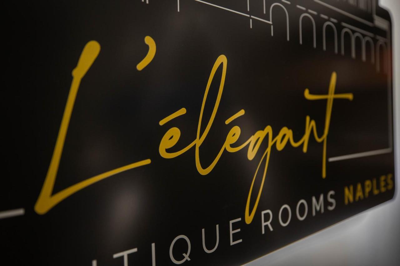 L'Elegant Boutique Rooms Neapel Exterior foto